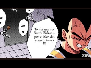 Dragon ball Z Bulma es follada por bills y evita que la tierra sea destruida