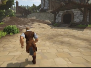 Blue is Better 2 v.0.99.9b - Can I Fuck Sexy Milf Village Mayor in Gameplay Part 6