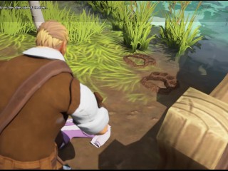 Blue is Better 2 v.0.99.9b - Can I Fuck Sexy Milf Village Mayor in Gameplay Part 6