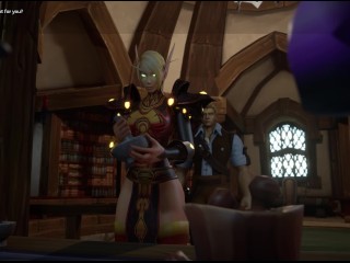 Blue is Better 2 v.0.99.9b - Can I Fuck Sexy Milf Village Mayor in Gameplay Part 6