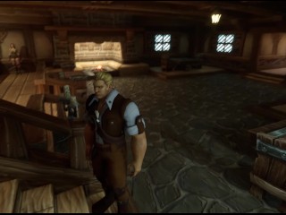 Blue is Better 2 v.0.99.9b - Can I Fuck Sexy Milf Village Mayor in Gameplay Part 6