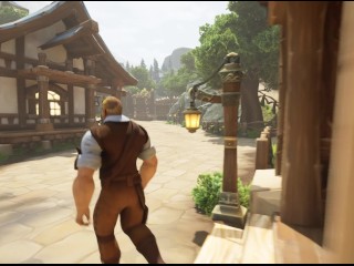 Blue is Better 2 v.0.99.9b - Can I Fuck Sexy Milf Village Mayor in Gameplay Part 6