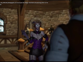 Blue is Better 2 v.0.99.9b - Can I Fuck Sexy Milf Village Mayor in Gameplay Part 6