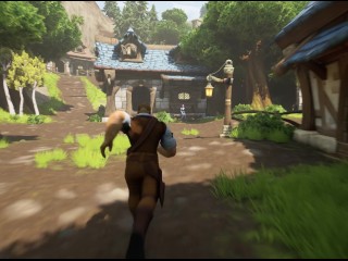 Blue is Better 2 v.0.99.9b - Can I Fuck Sexy Milf Village Mayor in Gameplay Part 6