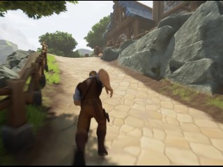 Blue is Better 2 v.0.99.9b - Can I Fuck Sexy Milf Village Mayor in Gameplay Part 6