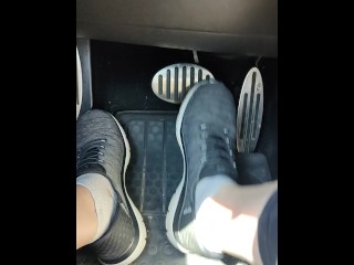 Hard Pedal pumping in my sketchers sneakers