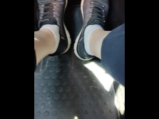 Hard Pedal pumping in my sketchers sneakers