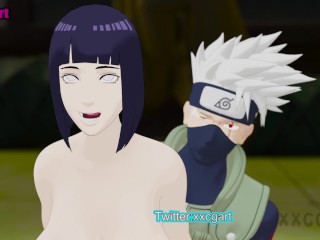 Naruto Hentai - Hinata Hyuga sex with Kakashi Hatake An Unconcealable Sense of Pleasure