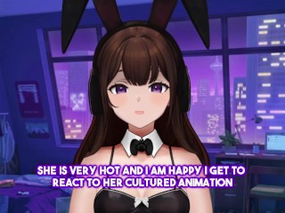 big titty Makima is so hot. i guess Denji is finally manning up for himself though | HENTAI Vtuber!