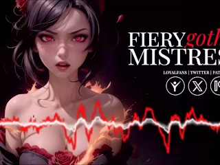 Erotic Audio | Fiery Gothic Mistress | Hot Angry Passionate FemDom Sex 🔥🔥🔥