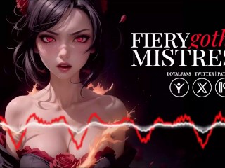 Erotic Audio | Fiery Gothic Mistress | Hot Angry Passionate FemDom Sex 🔥🔥🔥