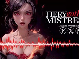 Erotic Audio | Fiery Gothic Mistress | Hot Angry Passionate FemDom Sex 🔥🔥🔥