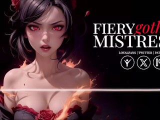 Erotic Audio | Fiery Gothic Mistress | Hot Angry Passionate FemDom Sex 🔥🔥🔥