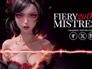 Erotic Audio | Fiery Gothic Mistress | Hot Angry Passionate FemDom Sex 🔥🔥🔥