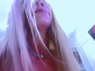 ITALIAN BIG BOOBED BLOND MILF WANTS DICK