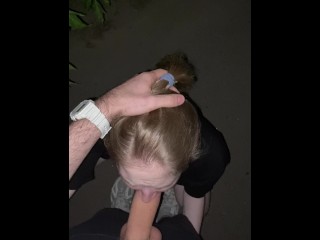 But what if someone sees us? I don't care, I want your dick in my throat. Demo version