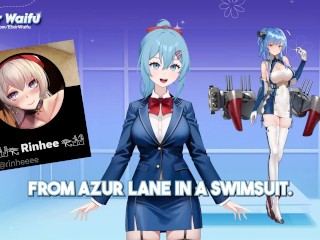 i just watched a girl who looks like me get pounded :( Azur Lane RINHEE | Hentai Vtuber