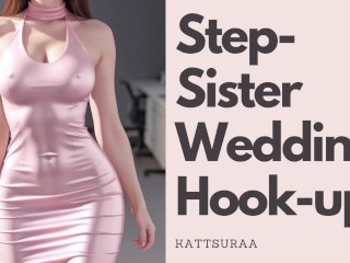 F4M | Step-Sister Wedding Hook-Up | Breeding | Creampie | Fingering | Erotic Audio
