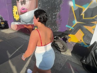 Horny tourist visits Medellin and ends up in a DELICIOUS FUCKING | Colombian babe