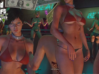 GTA V Strip Club Nude Mod Game Play [part 01] Vanilla Unicorn Strip club enhanced [18+] GTA 5