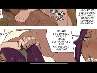 Yoruichi follada por enorme verga de Ichigo y obtiene tu creampie porn-comic