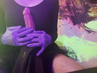 Creature Cock Couldn't Get Enough of Me, and Came On My Tits.