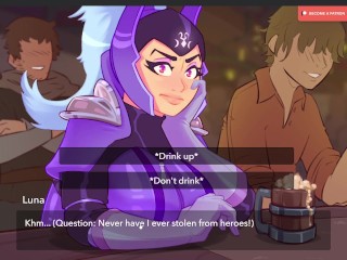 Luna In The Tavern Sex Game Sex Scenes Gameplay And Walkthrough Part 1 [18+]