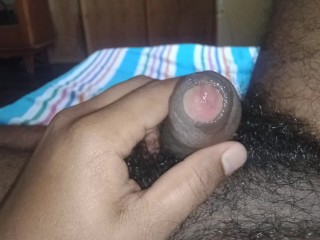 Big Black Dick  Slow motion Handjob Helping Family