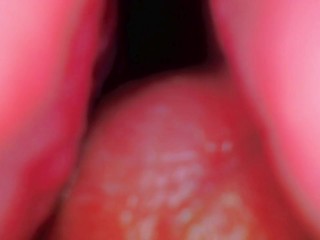 🎬 TRAILER: Endoscope Camera Inside My Pink Pussy Records How He Fills Me With Cum🎥💎 - Real Couple