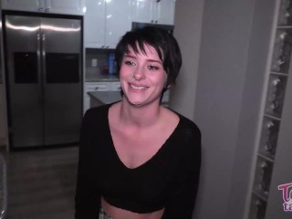 Kitty Lynn Fills Her Pussy Up With Seth Brogan's Sperm!