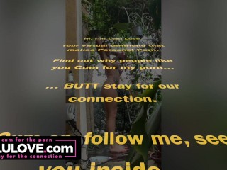 Big tits babe showers outside naked hairwashing shampoo pink hair dye rinse - Lelu Love