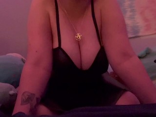 Sexy Pleather Fun with a Spicy Redhead!