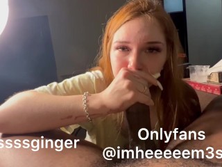 Thick snowbunny takes bbc