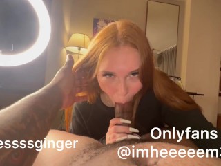 Red head takes bbc for the first time!