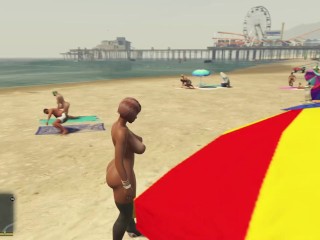 GTA V Nude Mod Installed Game Play [Part 0] - New Sexy Girl Testing [18+] New nude Characters