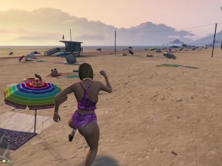 GTA V Nude Mod Installed Game Play [Part 0] - New Sexy Girl Testing [18+] New nude Characters