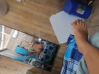 Una rica montada de mi mujer para terminar poniéndole el perrito