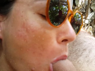 Sex on the Ocean Beach # CUM Cream Pie on FACE and after Fuck PEE