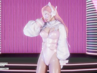 [MMD] Overdose Seraphine Sexy Hot Dance League of Legends Uncensored Hentai