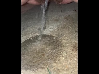 Piss on carpet