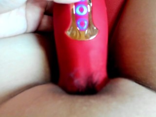 【オナニー実況】「うわ何このきったねぇ汁・・・」おもちゃでクリトリスオナニーでイク。