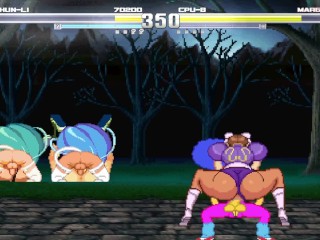 Chun li vs Marge (Mugen)