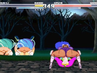 Chun li vs Marge (Mugen)