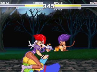 Chun li vs Marge (Mugen)
