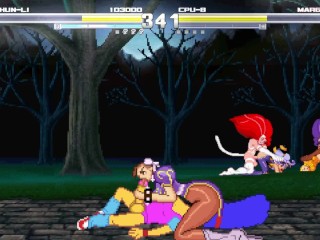 Chun li vs Marge (Mugen)
