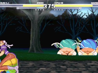 Chun li vs Marge (Mugen)