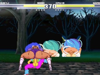 Chun li vs Marge (Mugen)