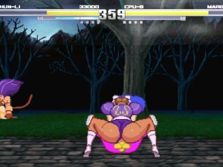 Chun li vs Marge (Mugen)