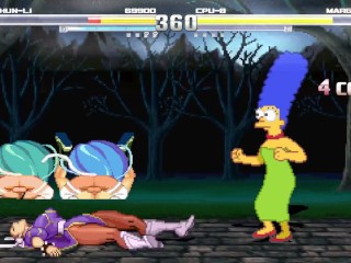 Chun li vs Marge (Mugen)