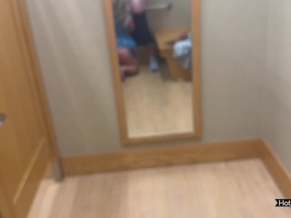 Milf gets fucked in the dressing room (Hotwife Heidi Haze)